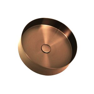 NANO COPPER S/S CYLINDRICAL SINK